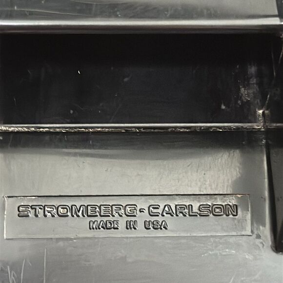 Vintage Stromberg-Carlson USA Untested As Is Black Rotary Desk Telephone - Picture 5 of 17